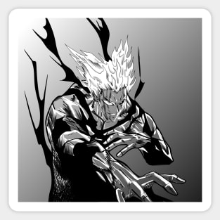 the demon hero hunter garou Sticker